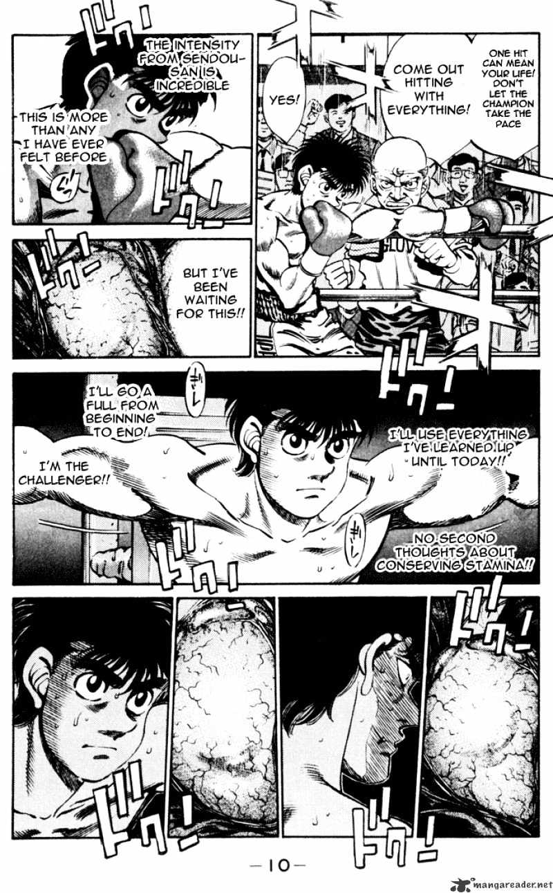 Hajime no Ippo: Fighting Spirit, Chapter 251 image 10